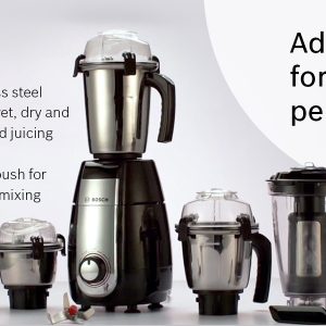 bosch pro 1000w mixer grinder mgm8842min black